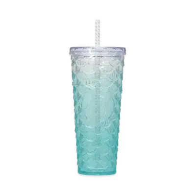 STARBUCKS Starbucks Anniversary 2024 Cold Cup Tumbler Siren Tail 710ml "Emerald Green"