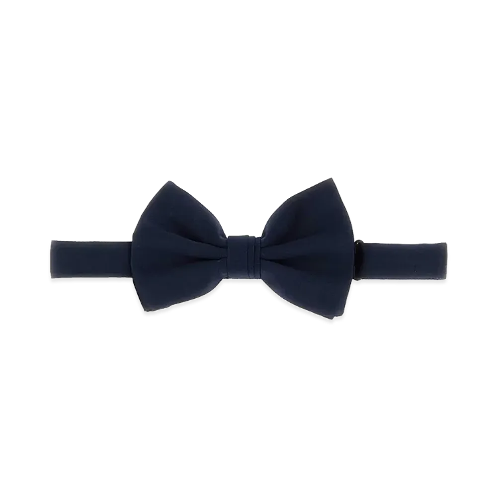 PRADA Silk Bow Tie "Midnight Blue"