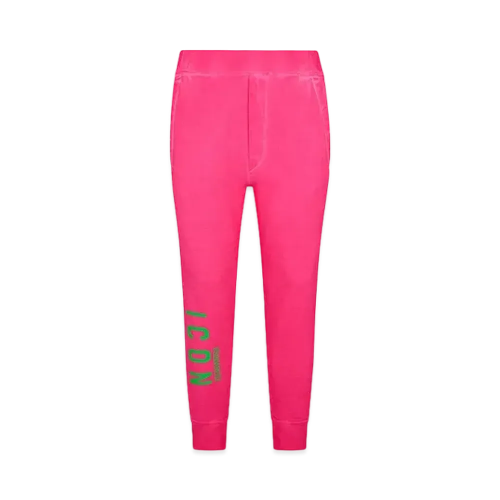 Dsquared2 Be Icon Ski Fit Sweatpants "Pink Fluo"