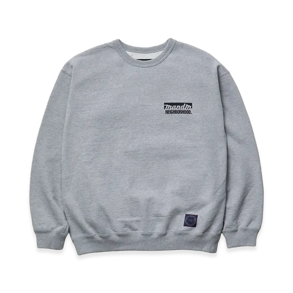 NEIGHBORHOOD x M&M . Sweat Shirt "Gray"
