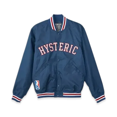 HYSTERIC GLAMOUR Hysteric Association Stadium Jacket "Navy"