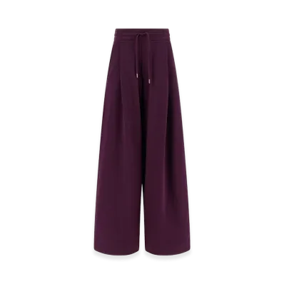 DRIES VAN NOTEN Women's 'Hadium' Pants "Purple"