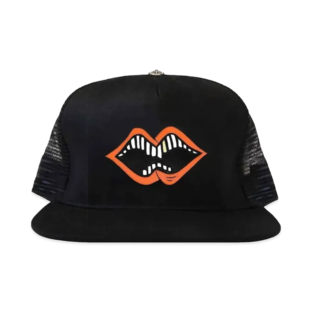 Chrome Hearts PPO Chomper Patch Trucker Cap Matty Boy "Black/Orange"