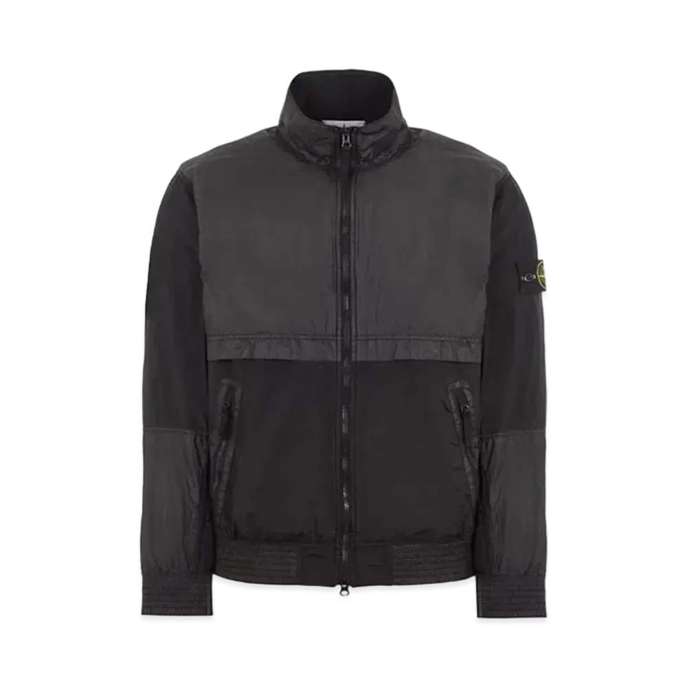 Stone Island 41920 Nylon Metal WATRO-TC In ECONYL Regenerated Nylon "Black"