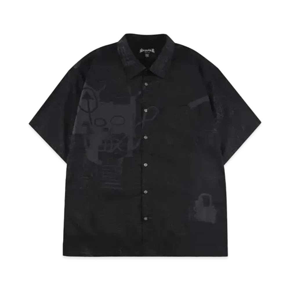 SUPPLIER Basquiat Tuxedo Shirts "Black"