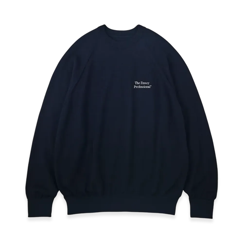 ENNOY Merino Wool Sweater "Navy"