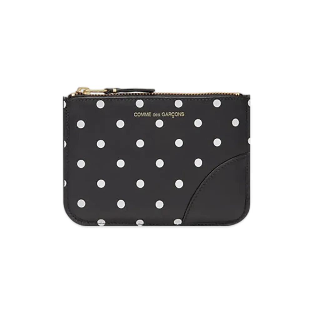 COMME des GARCONS Wallet Polka Dots Printed "Black"