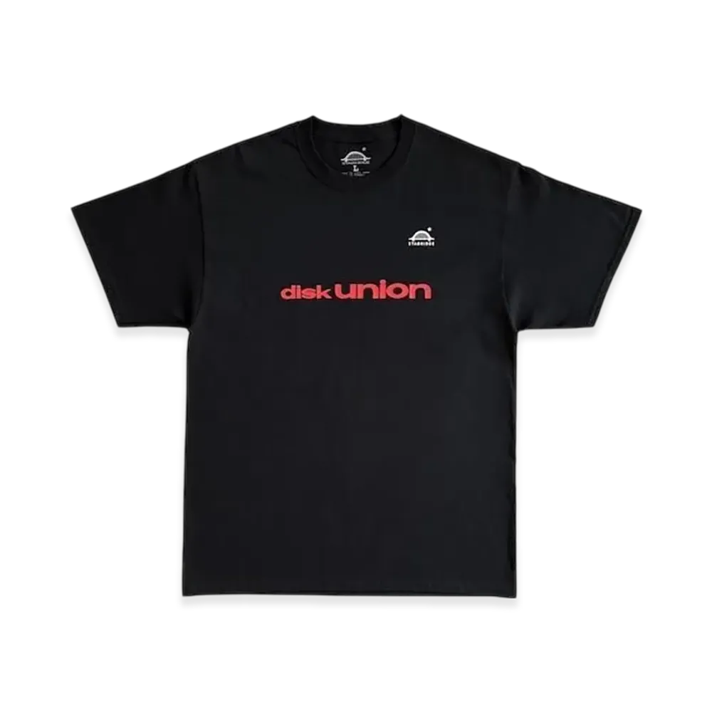 STABRIDGE Diskunion x The Apartment Cover Art T-Shirt Designed By Ral Duke "Black"