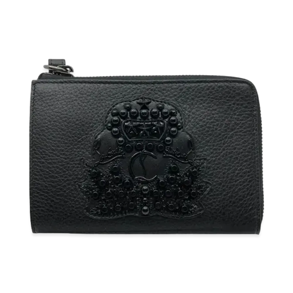 Christian Louboutin Panettone Emblem Wallet "Black"