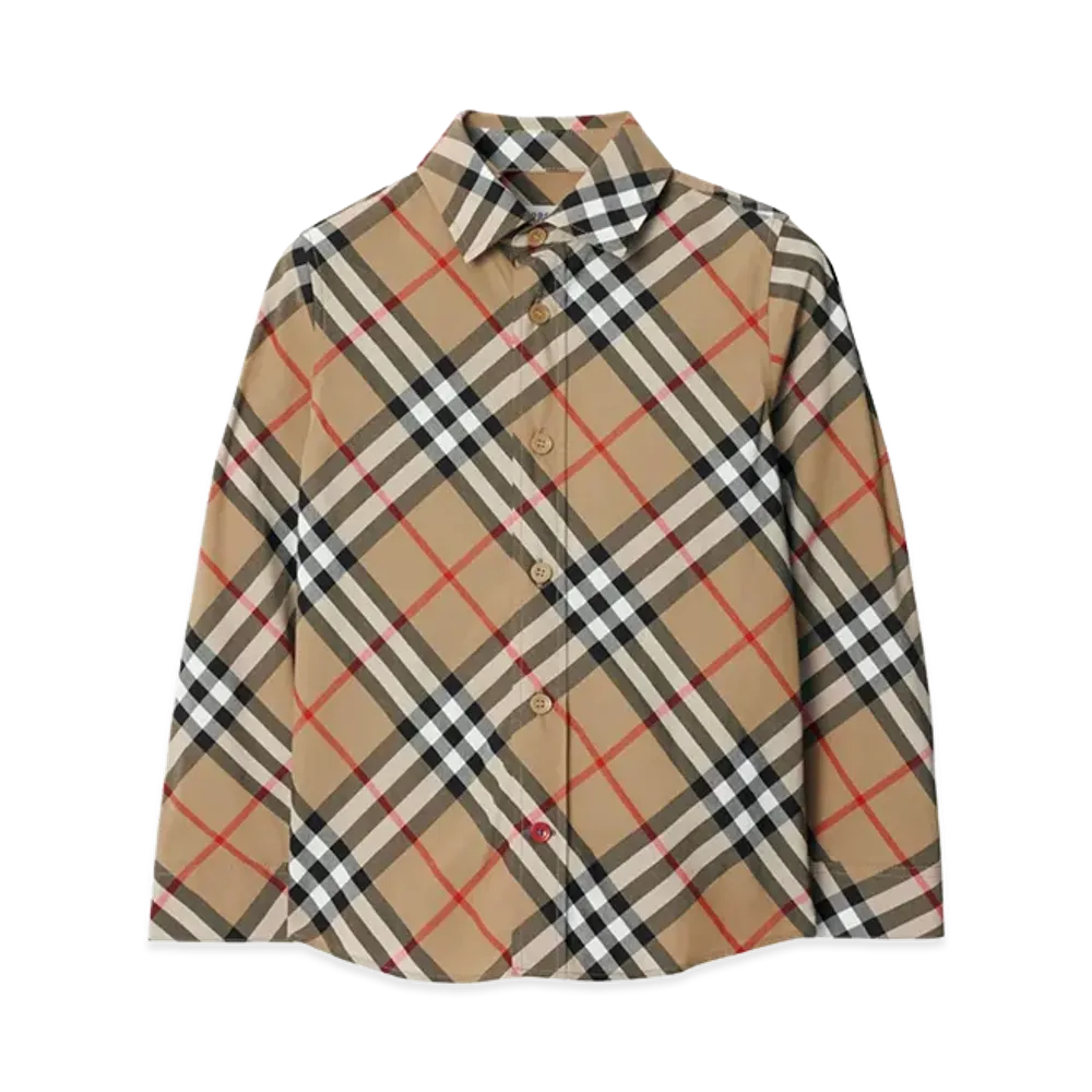 Burberry Kids Owen Shirt "Beige"