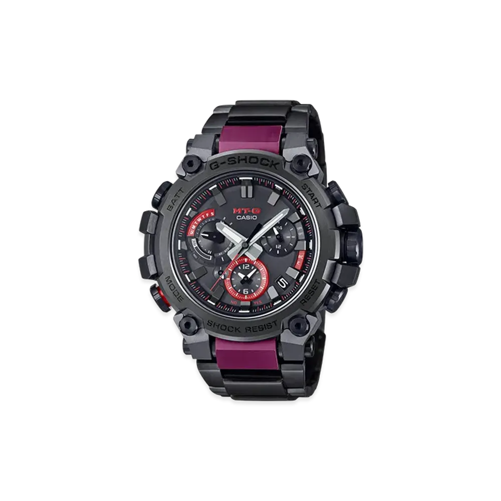 Casio G-Shock MT-G Bluetooth-Equipped Radio-Controlled Solar-Powered M Watch "Black/Cmbi"