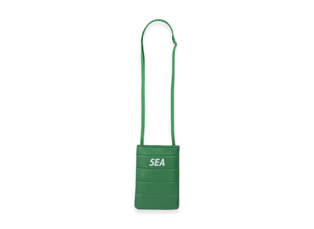 WIND AND SEA Sea Puffer Mobile Shoulder "Green"