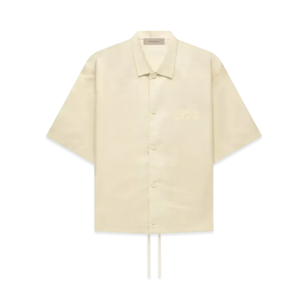 FEAR OF GOD ESSENTIALS SS Nylon Shirt "Egg Shell"
