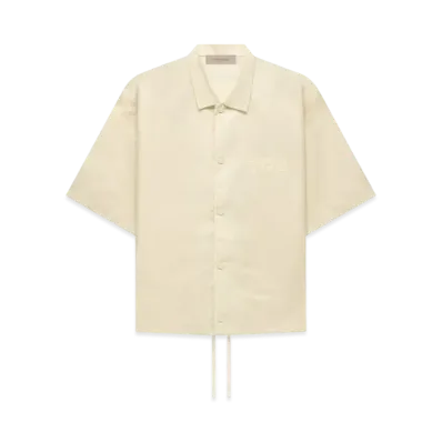 FEAR OF GOD ESSENTIALS SS Nylon Shirt "Egg Shell"