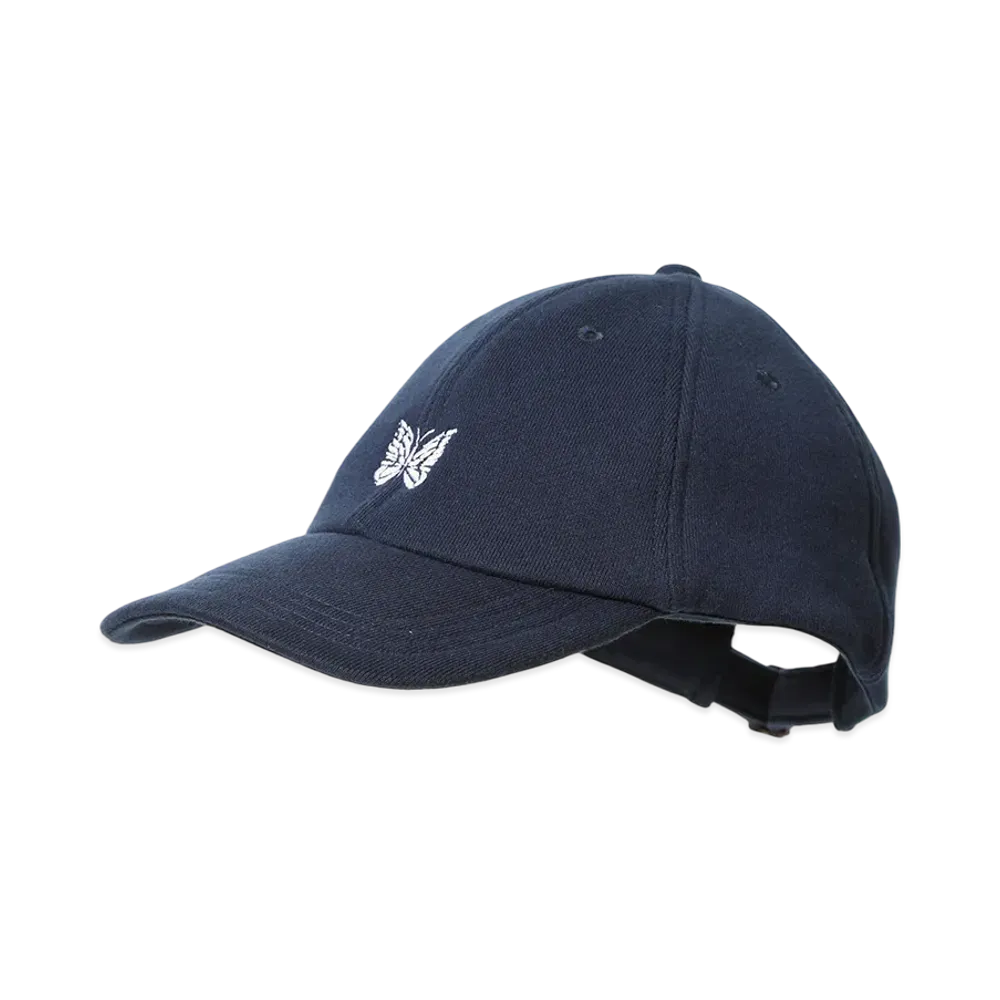NEEDLES Deconstructed Baseball Cap Cotton French Terry "Navy"