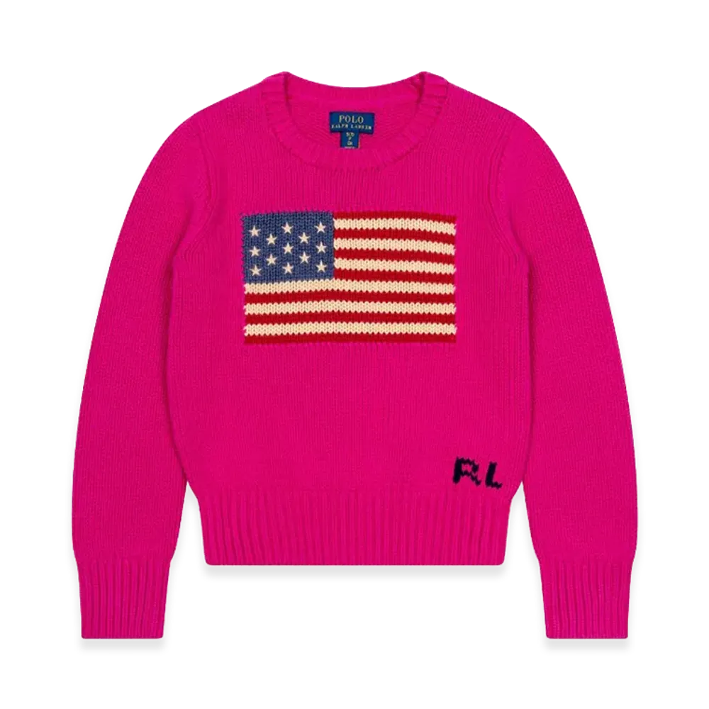 Polo Ralph Lauren Kids Sweaters "Pink"