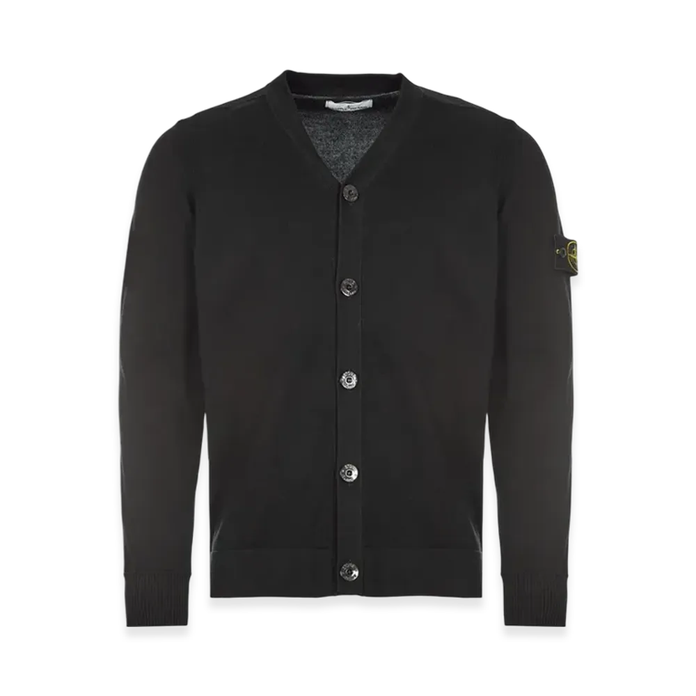 Stone Island 505B2 Knit Cardigan - 21SS "Black"