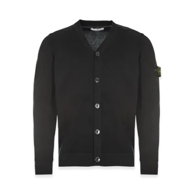 Stone Island 505B2 Knit Cardigan - 21SS "Black"