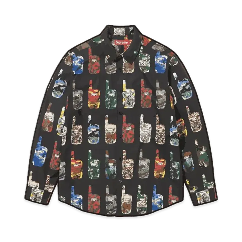 Supreme Walkie Talkie Shirt "Black"