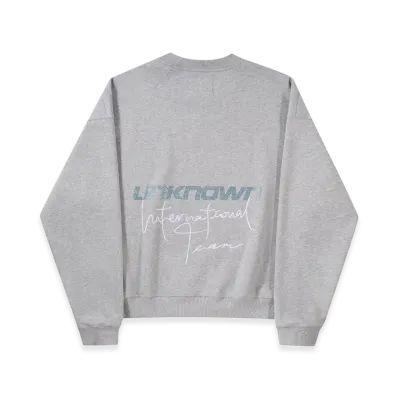 Unknown London Uniform Crewneck "Gray"