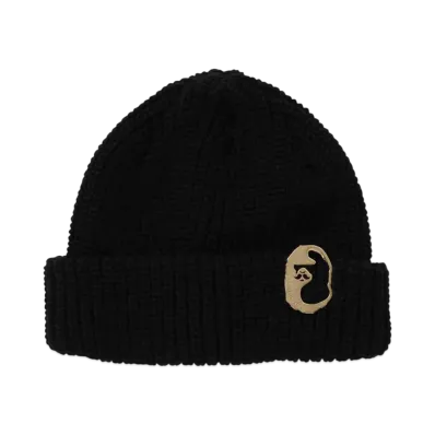 A BATHING APE Mr. BATHING APE 24FW Marine Beanie "Black"