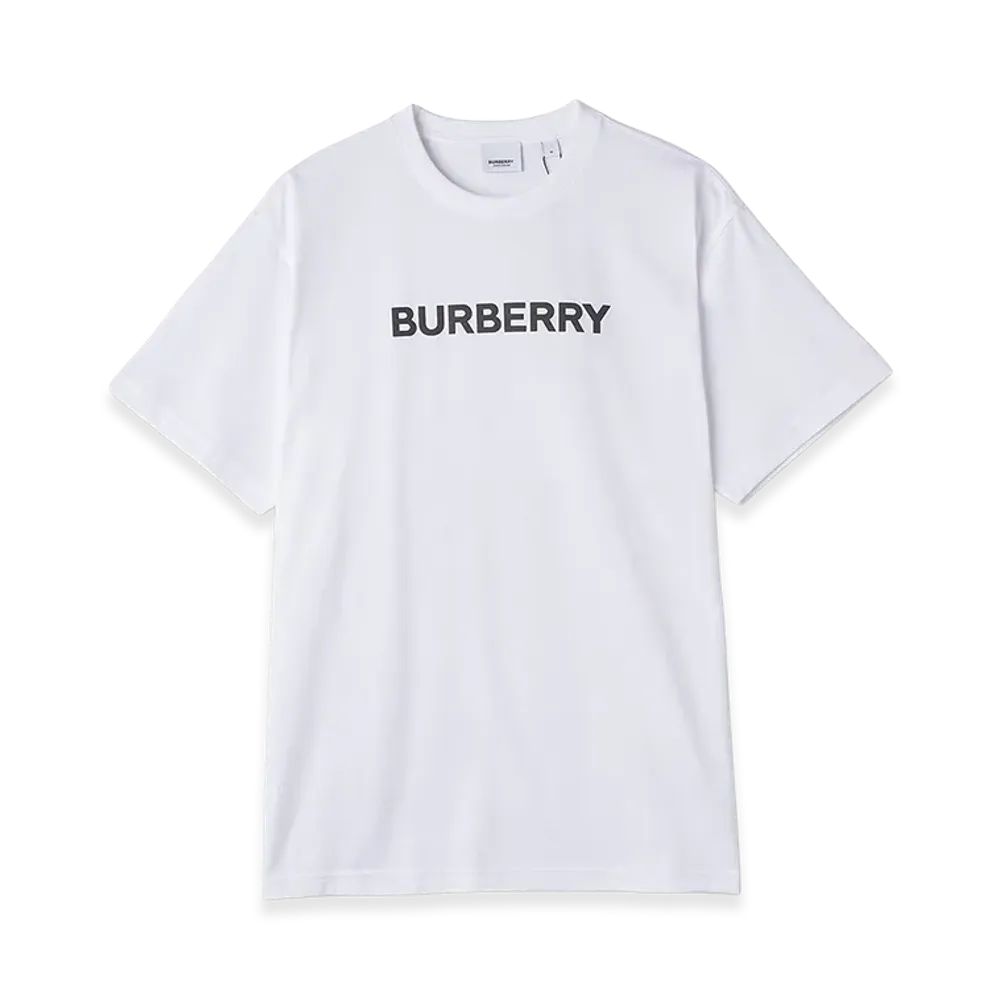 Burberry Logo Print Crewneck T-Shirt "White"