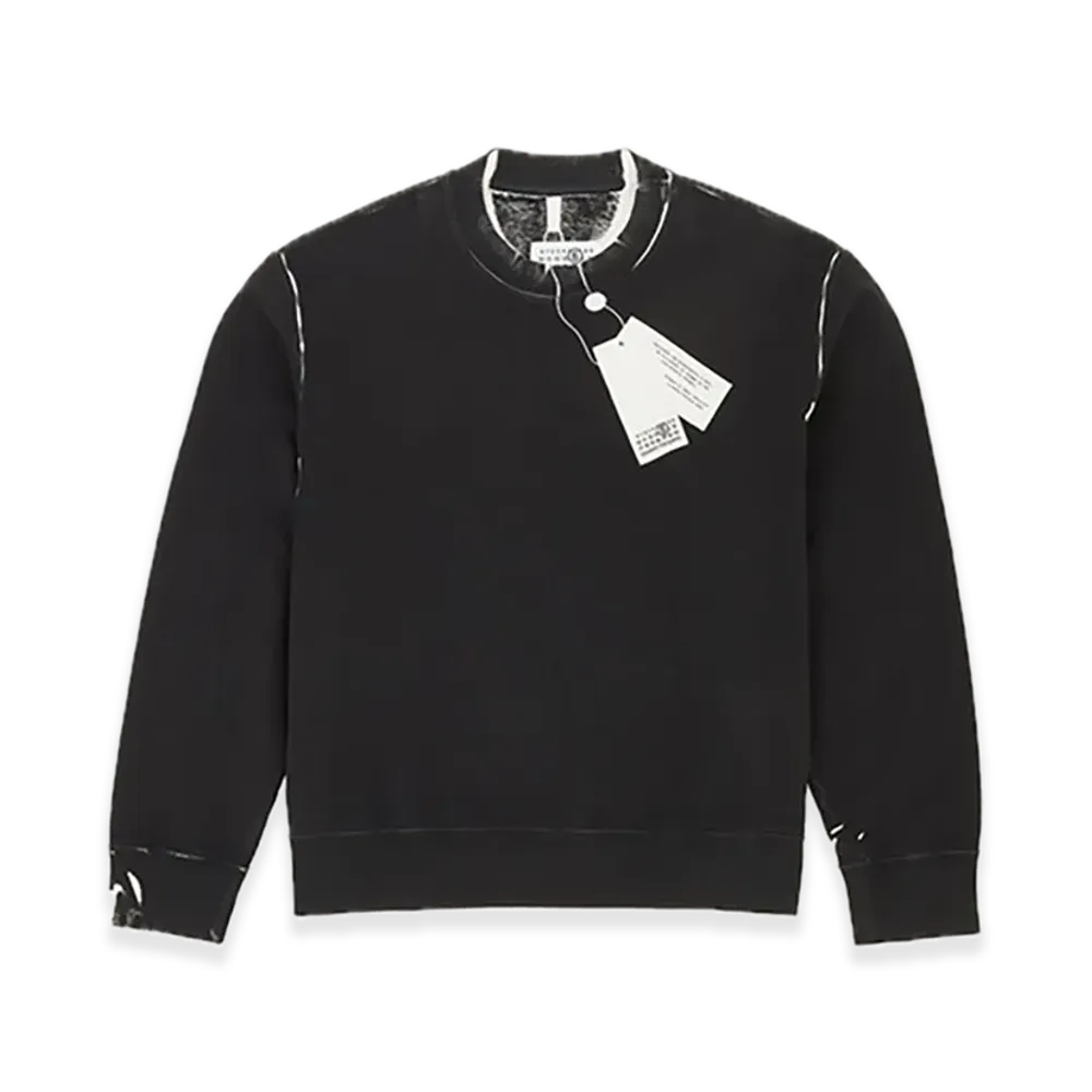 MM6 Maison Margiela Trompe L'oeil Sweatshirt "White"