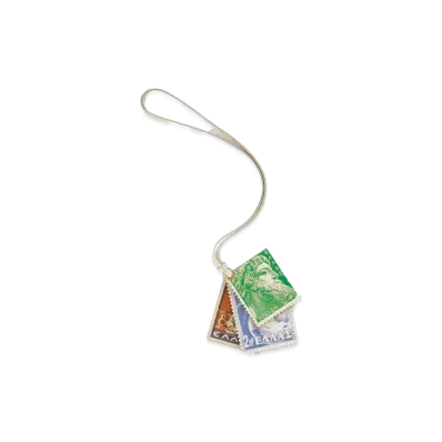 Aime Leon Dore Leather Traveler Charm "Multi"