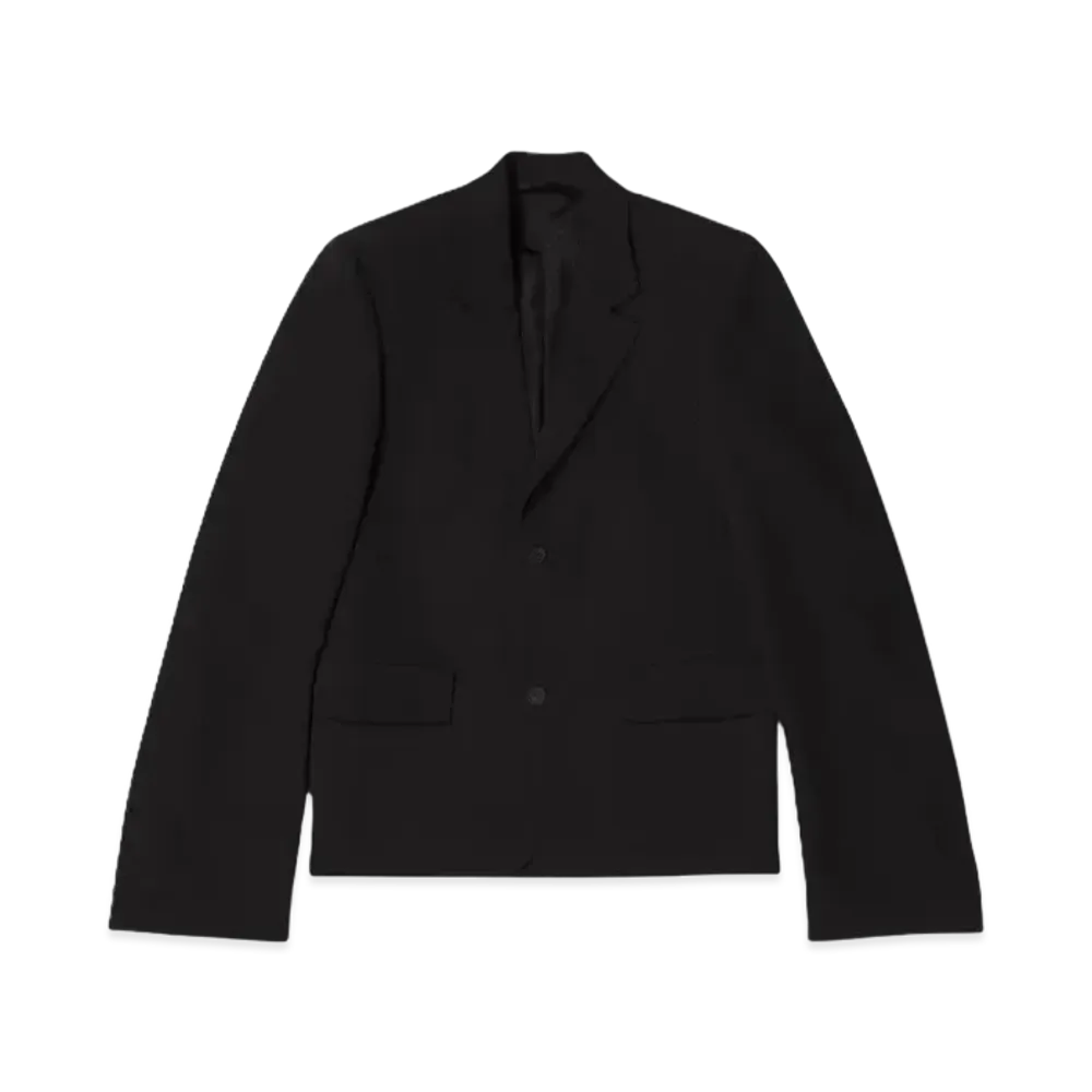 BALENCIAGA Women's Fitted Jackets "Black"