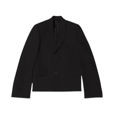 BALENCIAGA Women's Fitted Jackets "Black"