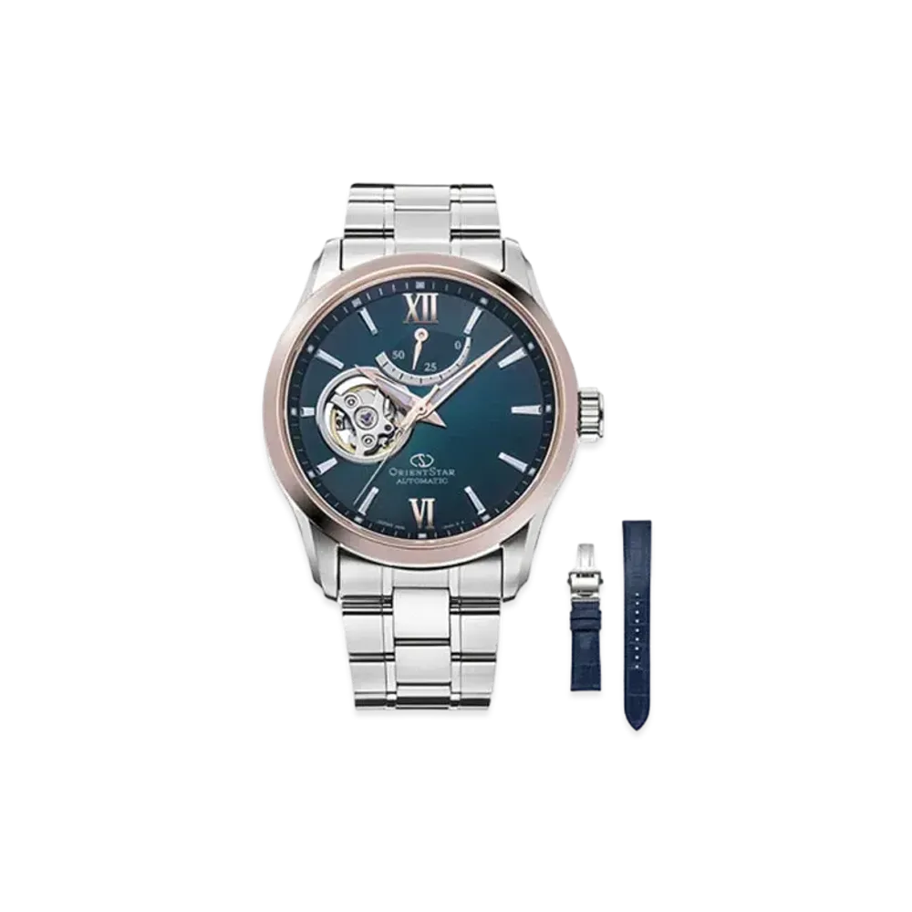 ORIENT STAR Contemporary Collection Semi Skeleton with Leather Replacement Band Prestige Shop 200 Limited RK-AT0016L