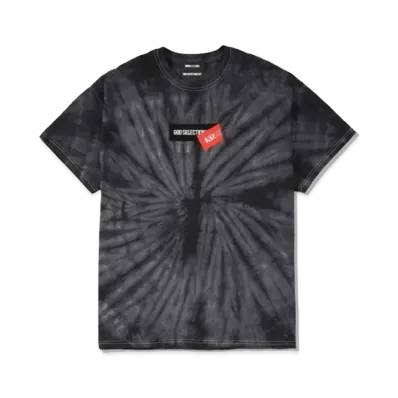 WIND AND SEA x XXX TIE-DYE T-shirt "Black Spider "