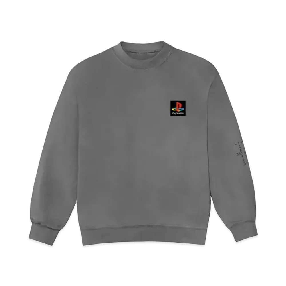 Travis Scott Cactus Jack PS Classic Crewneck "Grey"