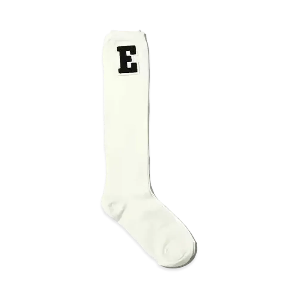 atmos pink Alphabet Socks "White"