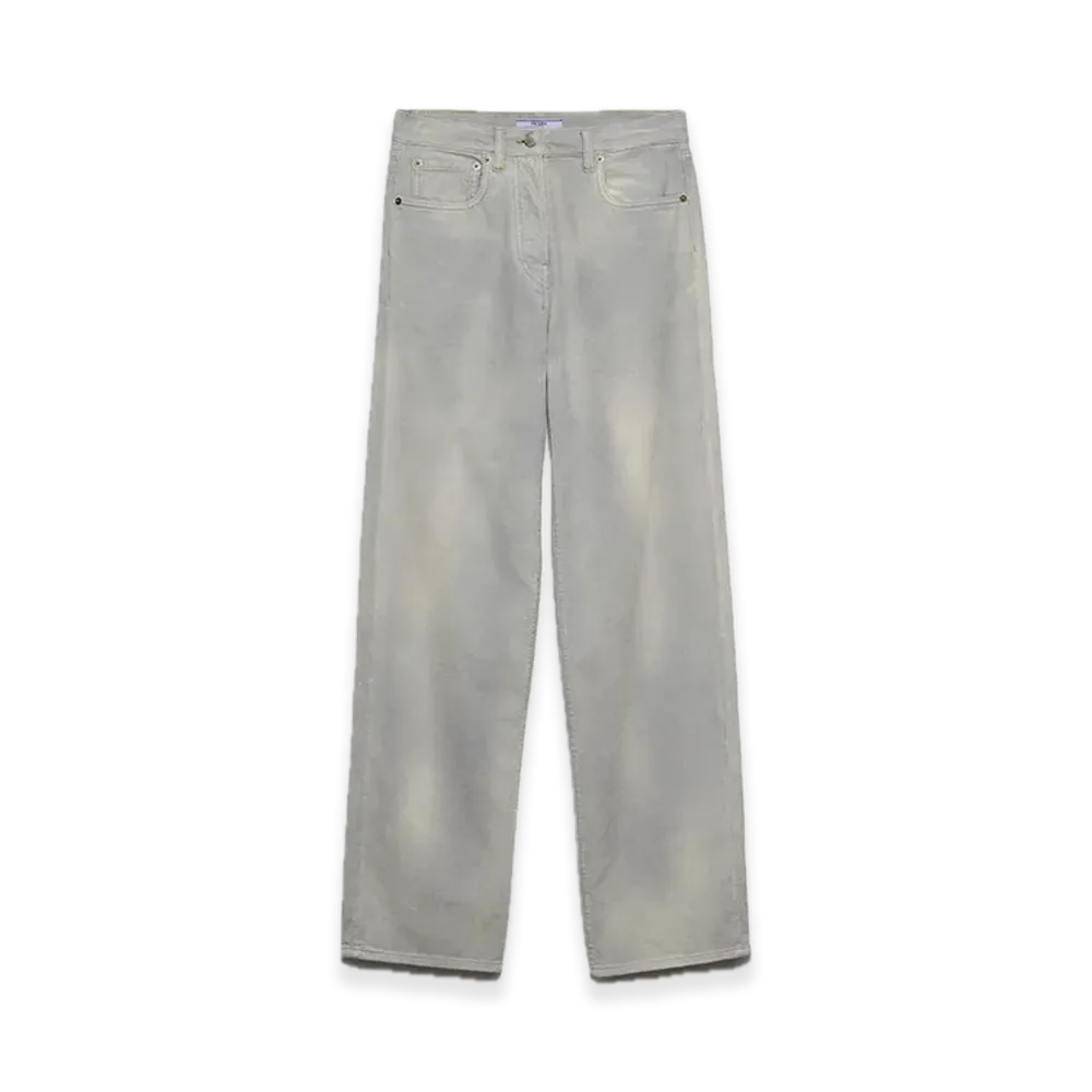 PRADA Corduroy Jeans "Light blue"