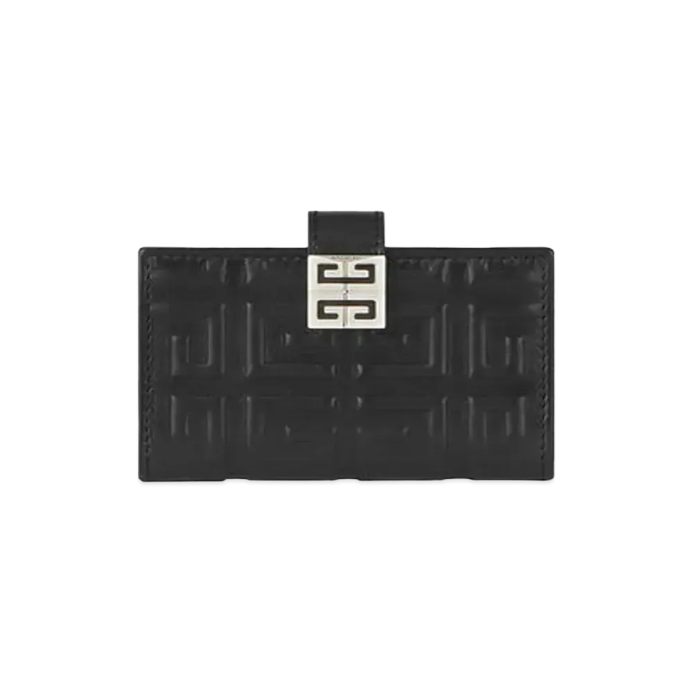 GIVENCHY 4G High Frequency Cardholder in Leather "Black"