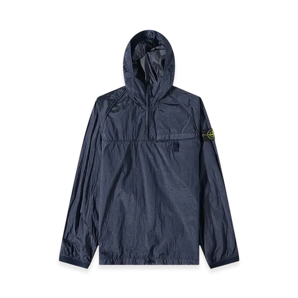 Stone Island 41720 Nylon Metal Garment Dyed Packable Hooded Blouson - 22SS "Navy Blue"