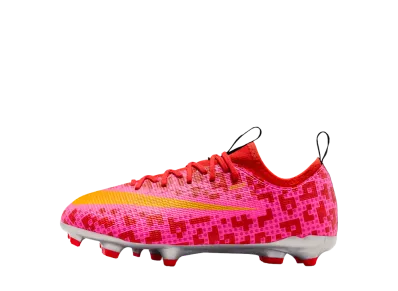 LEGO × Nike GS Mercurial Vapor Academy "Rush Red/Hyper Pink"