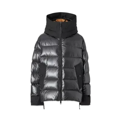 BURBERRY Recycled Nylon Down Jacket "Black"