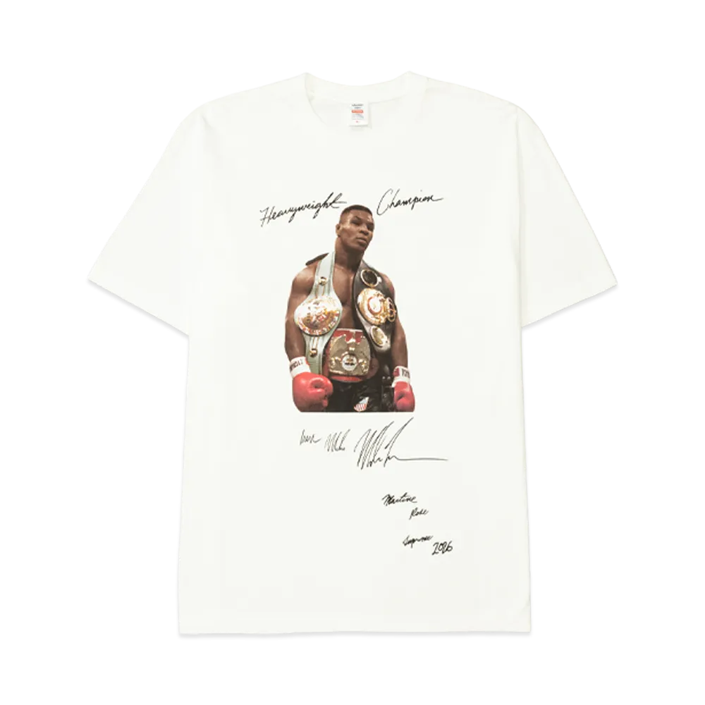 Supreme x Martine Rose Champion Tee (Mike Tyson) "White"