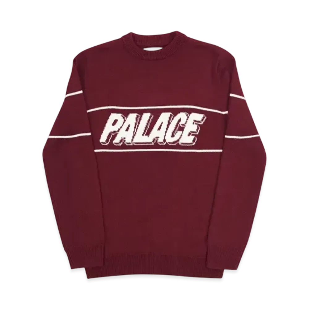 PALACE 3P Knit "Wine"
