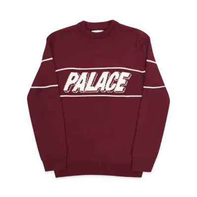 PALACE 3P Knit "Wine"