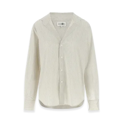MM6 Maison Margiela Women's Shirts "Gray"