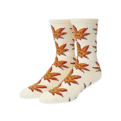 HUF Summer 25 Green Buddy Doodle Socks "Natural"