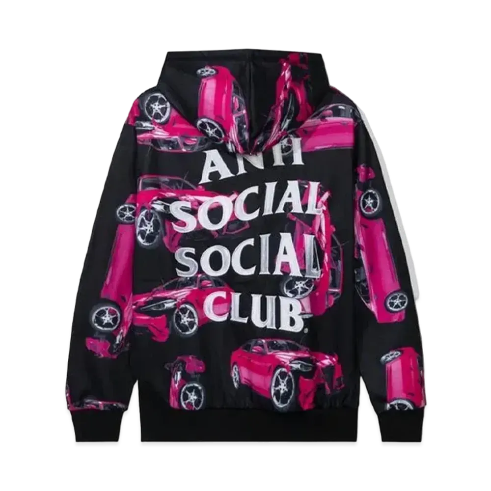 ANTI SOCIAL SOCIAL CLUB 3AM On Melrose All Over Hoodie "Black" (FW20)