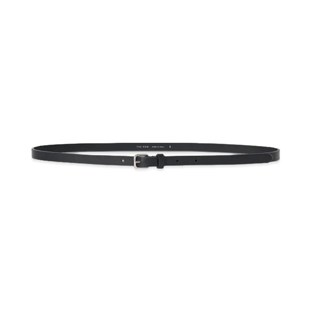 The Row Women's Mini Leather Belt "Black"