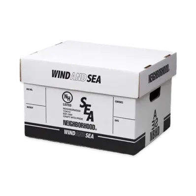 NEIGHBORHOOD WIND AND SEA NHWDS / P-STORAGE BOX "White"