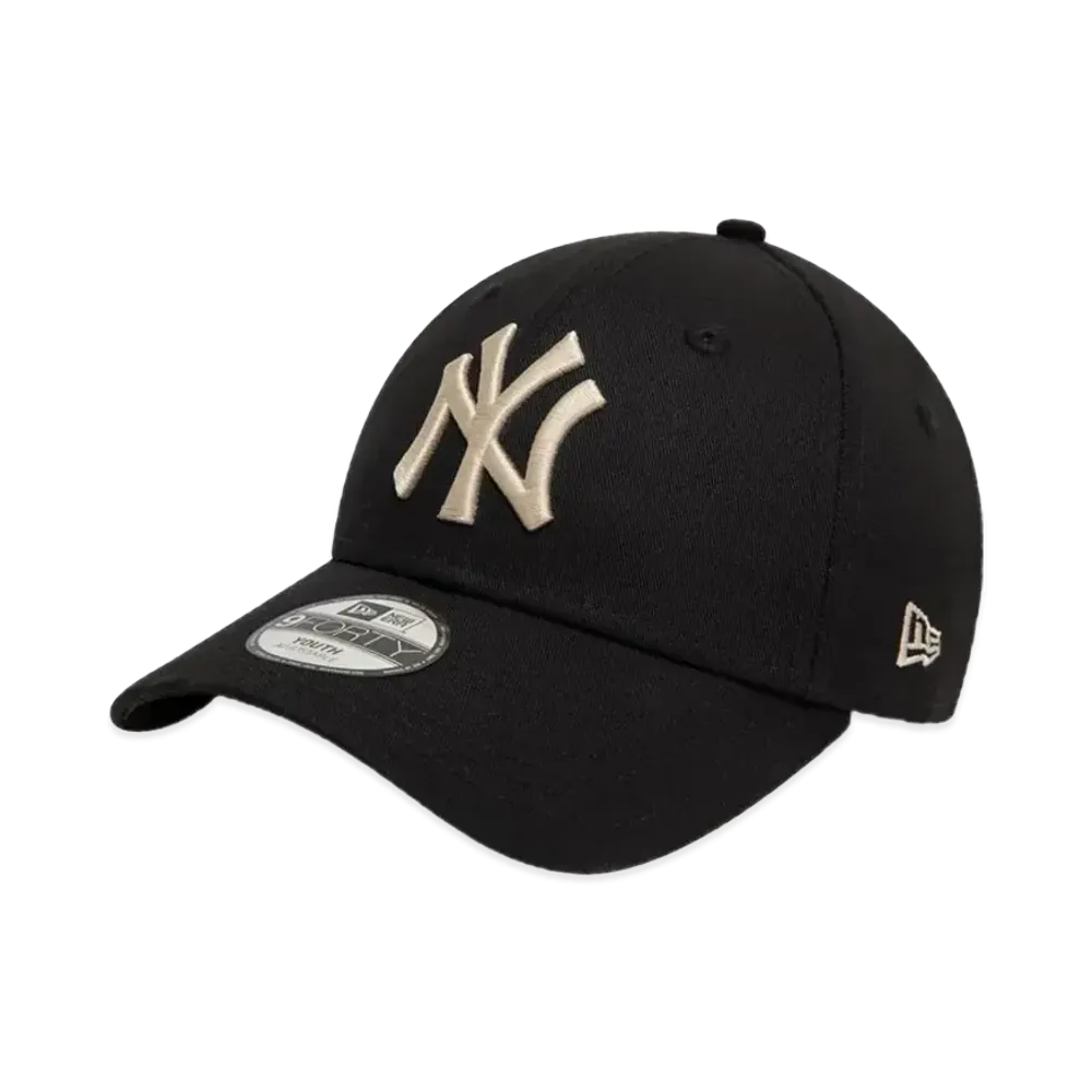 NEW ERA Youth Child 940 9FORTY "NY Black/Beige"