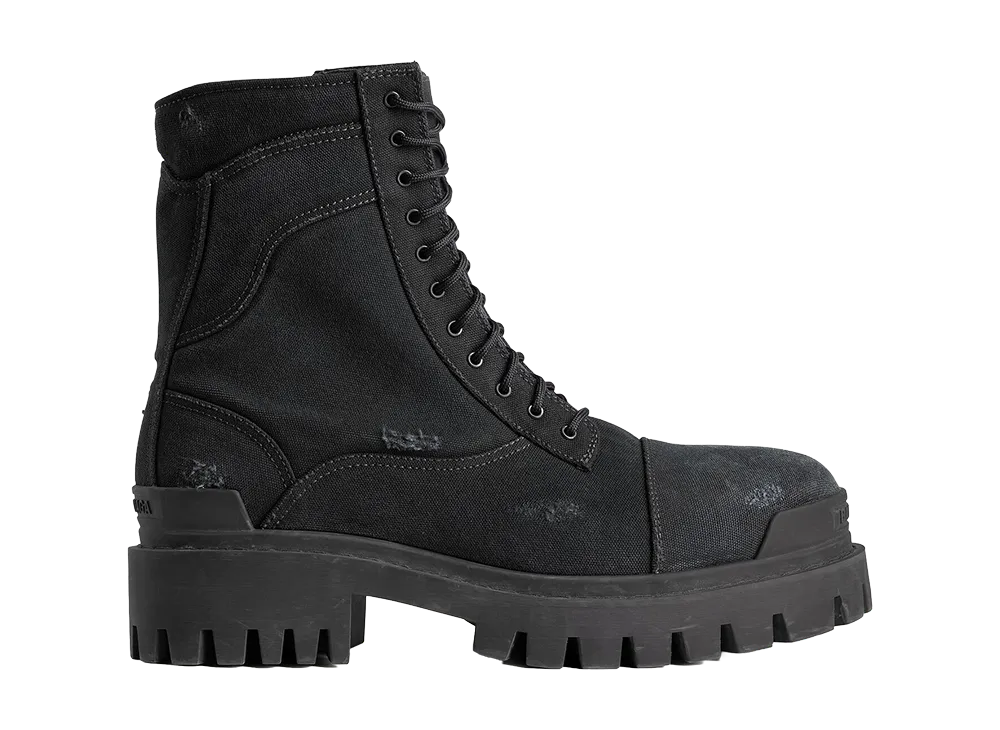 BALENCIAGA Combat Strike Boot "Black"
