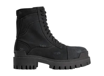 BALENCIAGA Combat Strike Boot "Black"